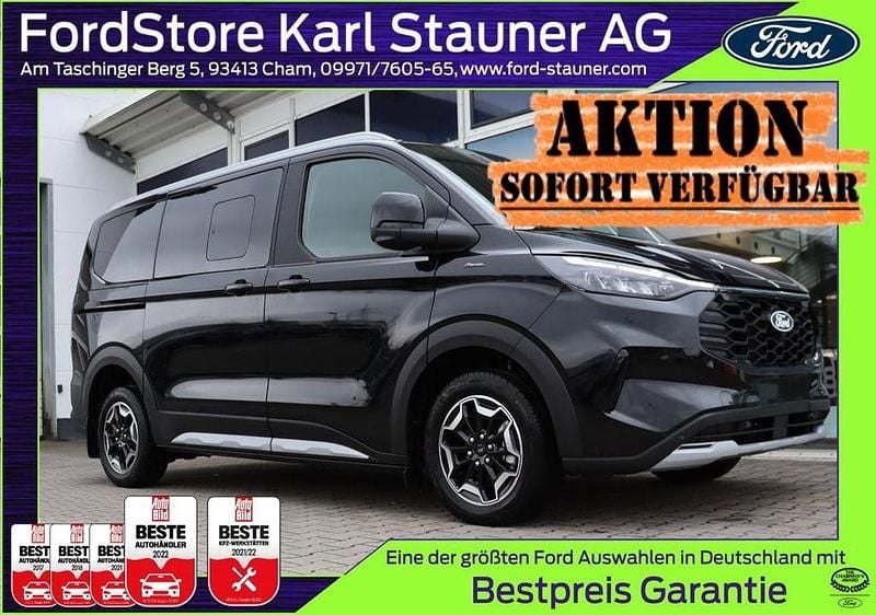 Agate black metallic Neu 2025 Ford Tourneo Custom Active Van / Kleinbus | 58.980 € (Fairer Preis) - Bild 1/4