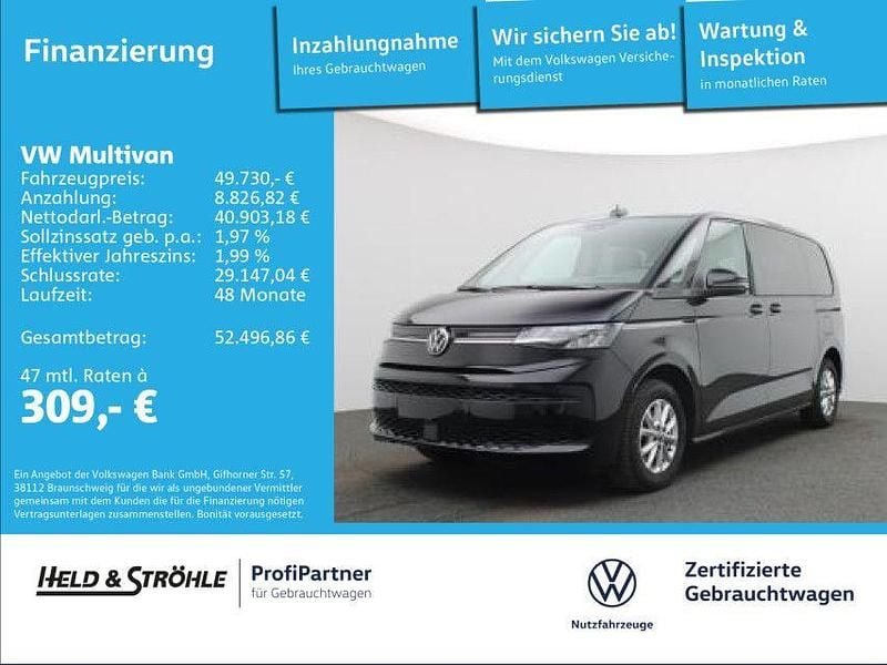 Deep black perleffekt Gebraucht 2024 VW T7 Life Van | 49.730 € (Superpreis) - Bild 1/3
