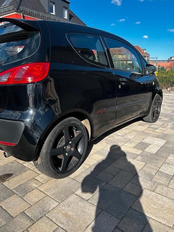 Gebraucht Mitsubishi Colt 95 PS (69 kW) 2007 Schwarz Kleinwagen