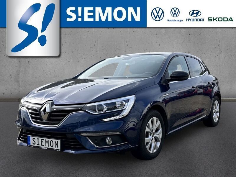 Blau Gebraucht 2019 Renault Mégane IV LIMITED Kleinwagen | 12.975 € (Fairer Preis) - Bild 1/4