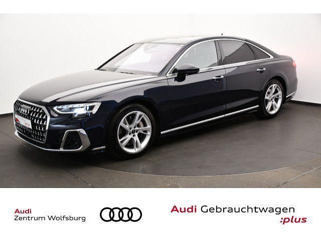 Firmamentblau metallic (metallic) Gebraucht 2022 Audi A8 Ambiente Limousine | 59.180 € (Fairer Preis) - Bild 1/4