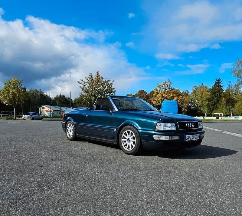 Grün Gebraucht 1996 Audi Cabriolet Performance Cabrio | 5.699 € (Superpreis) - Bild 1/4