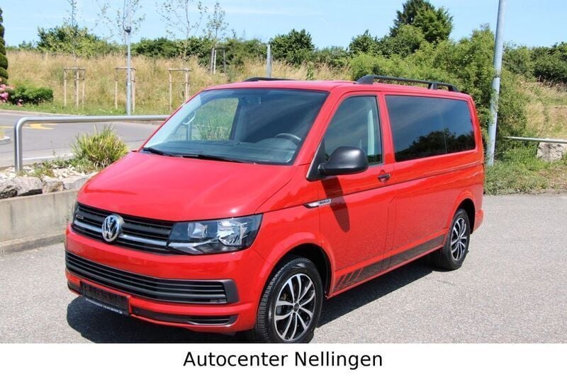 Kirschrot Gebraucht 2018 VW T6 Trendline Van | 34.990 € (Teuer) - Bild 1/4