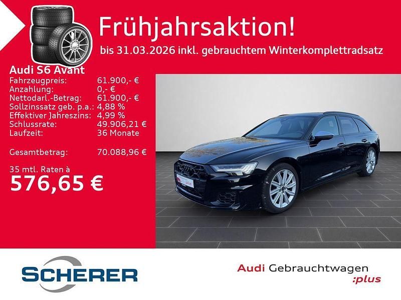 Gebraucht Audi S6 Comfort 344 PS (253 kW) 2024 Mythosschwarz metallic (metallic) Kombi