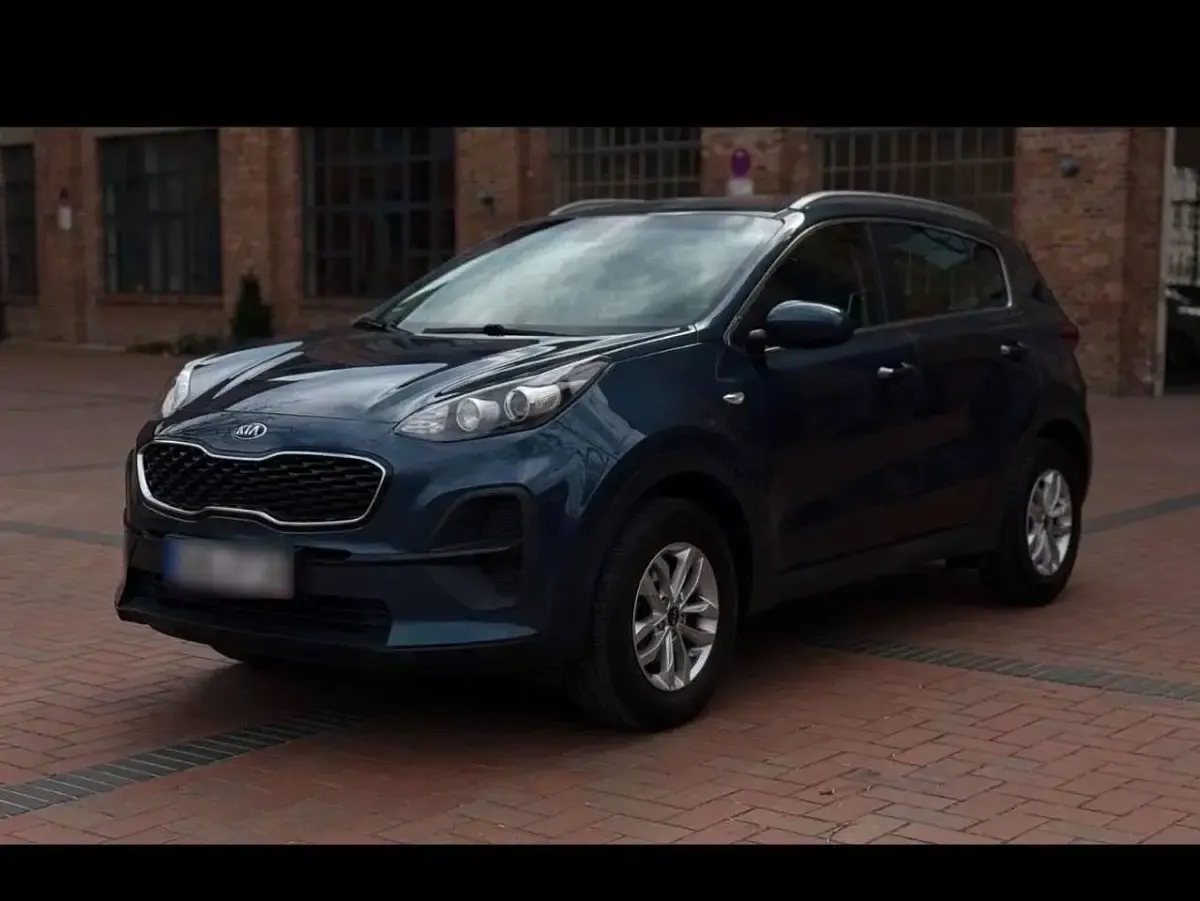 Gebraucht Kia Sportage Edition 7 132 PS (97 kW) 2021 Blau SUV