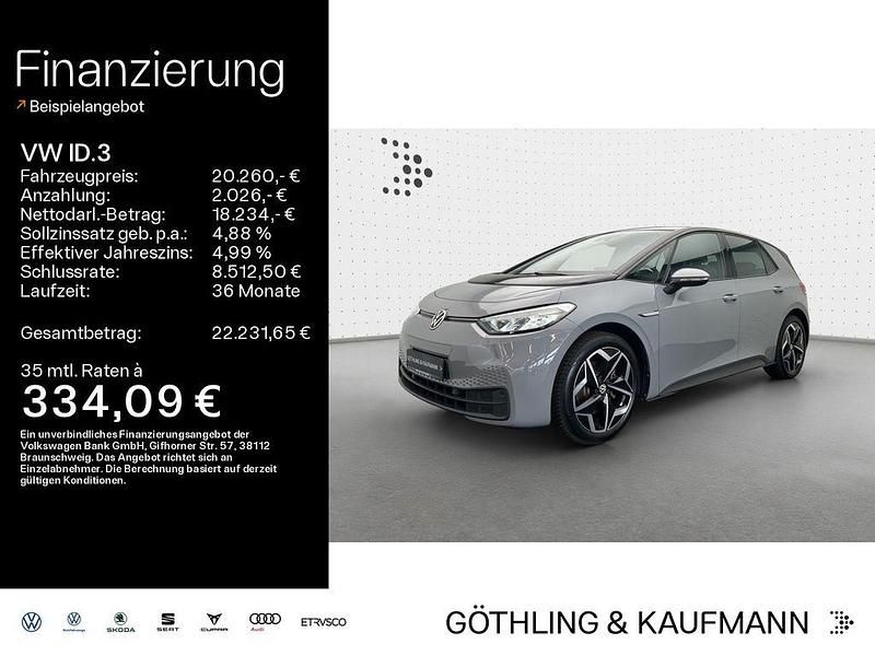 Mondsteingrau Gebraucht 2021 VW ID.3 Pure Kleinwagen | 20.260 € (Fairer Preis) - Bild 1/4