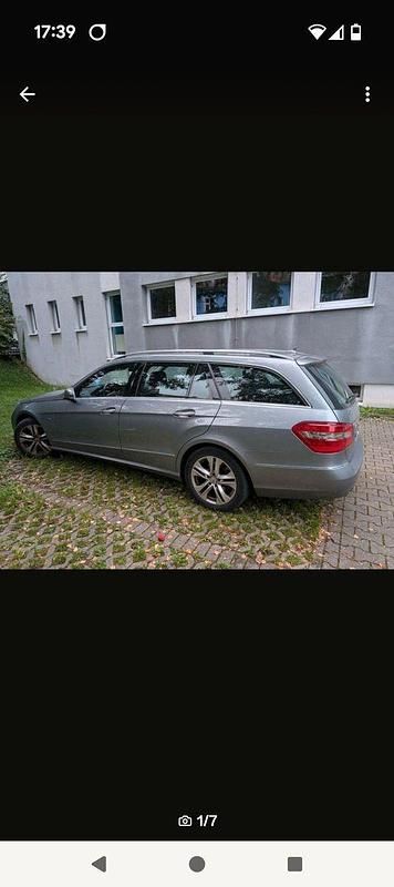 Silber Gebraucht 2010 Mercedes E350 Avantgarde Kombi | 6.450 € (Etwas zu teuer) - Bild 1/4