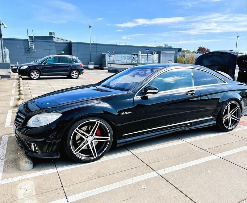Schwarz Gebraucht 2008 Mercedes CL500 AMG Coupé | 16.500 € (Guter Preis) - Bild 1/4