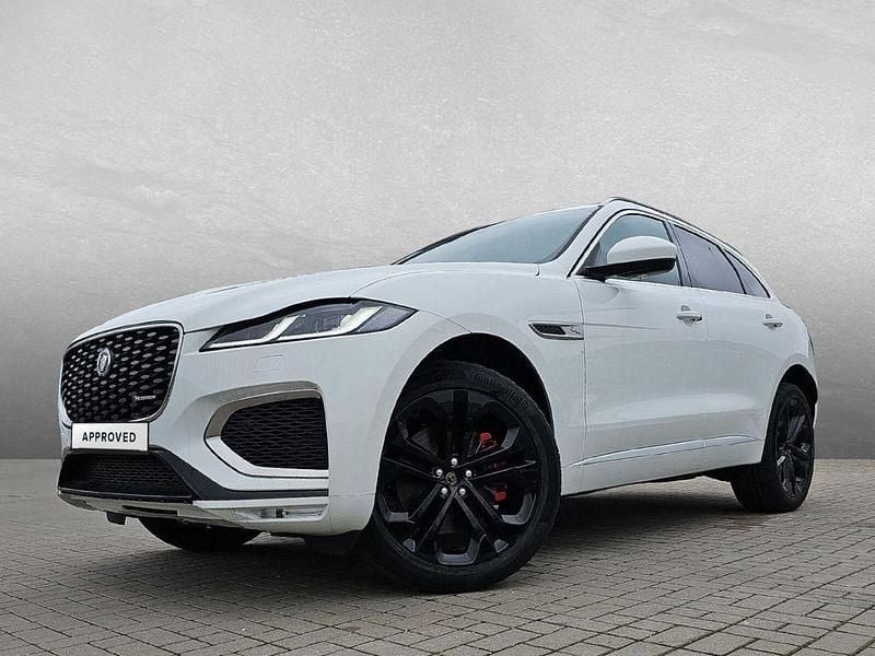 Weiss Gebraucht 2024 Jaguar F-Pace R-Dynamic SUV | 54.450 € (Teuer) - Bild 1/4