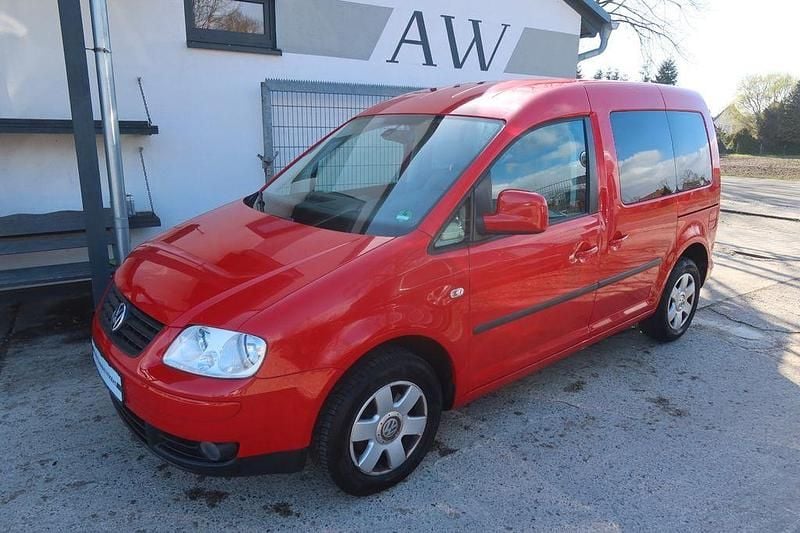Gebraucht VW Caddy Life 102 PS (75 kW) 2009 Rot Van / Kleinbus