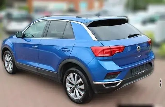 Gebraucht VW T-Roc Style 150 PS (110 kW) 2021 Blau metallic SUV