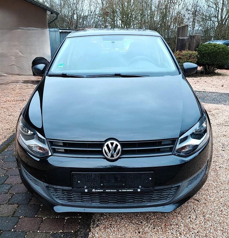 Gebraucht VW Polo Trendline 60 PS (44 kW) 2011 Schwarz Kleinwagen