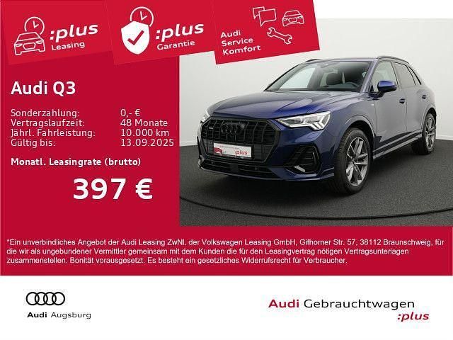Navarrablau metallic Gebraucht 2024 Audi Q3 S-Line SUV | 47.880 € (Etwas zu teuer) - Bild 1/4