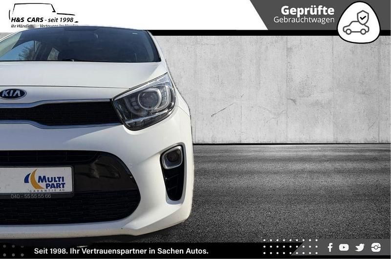 Gebraucht Kia Picanto Play 84 PS (61 kW) 2017 Weiß Kleinwagen