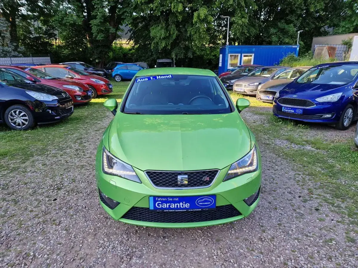 Gebraucht Seat Ibiza FR 110 PS (80 kW) 2016 "lima" grun Kleinwagen
