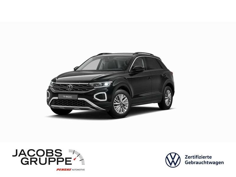 Deep black Gebraucht 2024 VW T-Roc Life SUV | 21.970 € (Guter Preis) - Bild 1/3