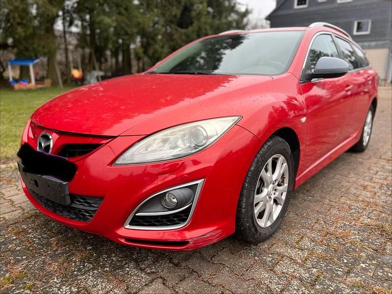 Rot Gebraucht 2010 Mazda 6 Kombi | 2.600 € (Superpreis) - Bild 1/4
