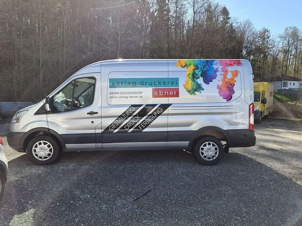 Gebraucht Ford Transit Trend 170 PS (125 kW) 2018 Polarsilber metallic Van / Kleinbus