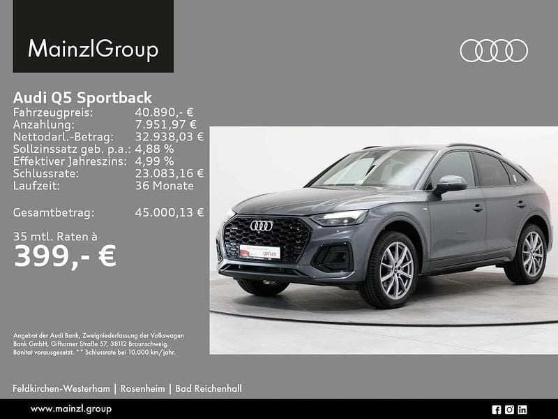 Second-hand Audi Q5 S-Line 265 CP (194 kW) 2023 Gri SUV