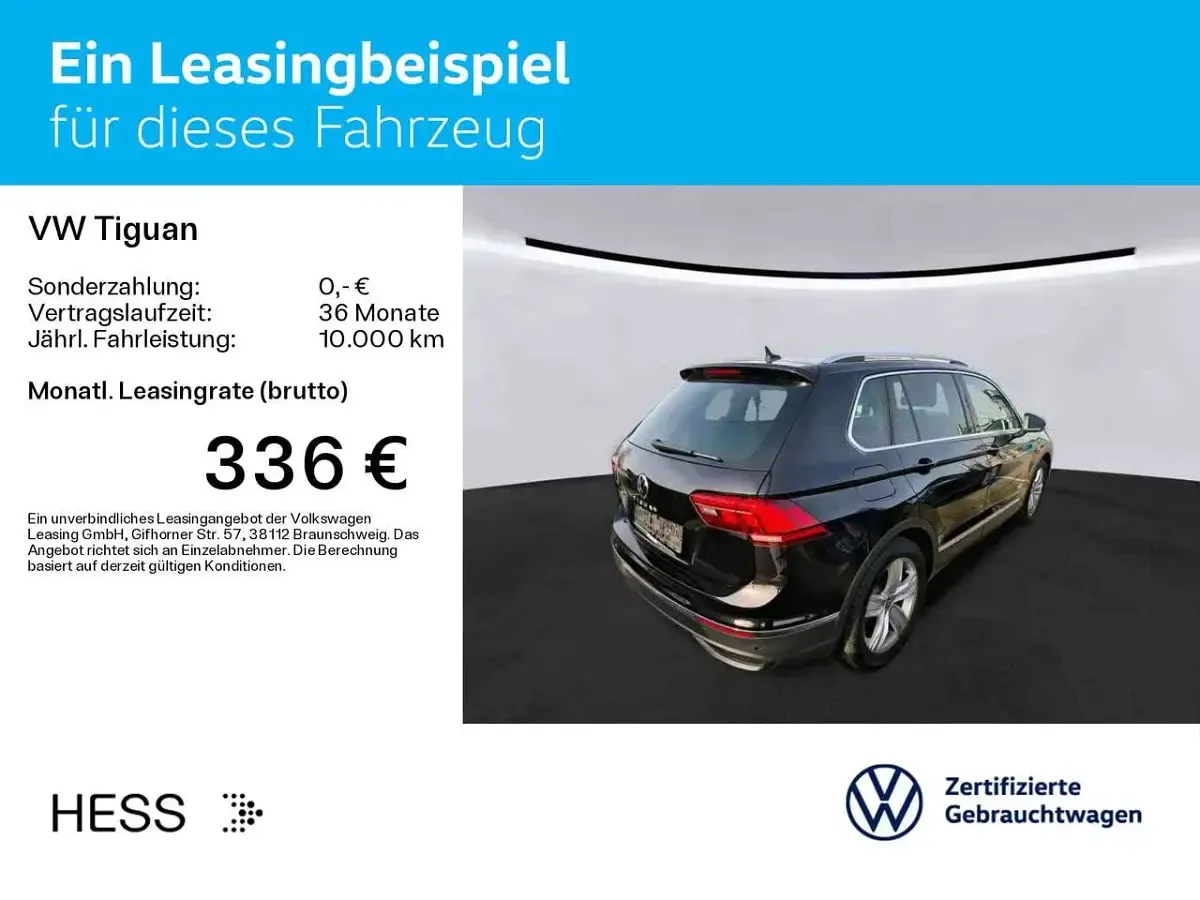 Gebraucht VW Tiguan Move 150 PS (110 kW) 2023 Deep black (metallic) SUV