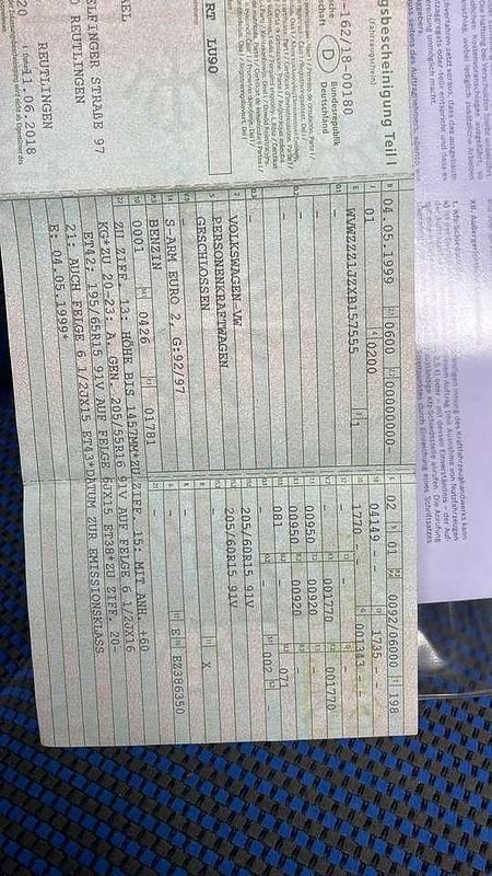 Gebraucht VW Golf IV 125 PS (91 kW) 1999 Grau Kleinwagen