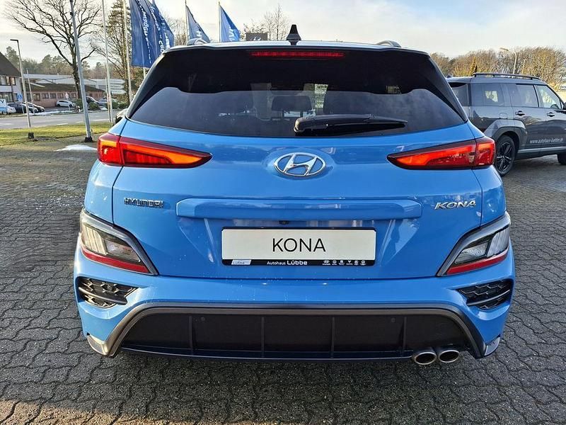 Gebraucht Hyundai Kona N Line 120 PS (88 kW) 2021 Blau SUV