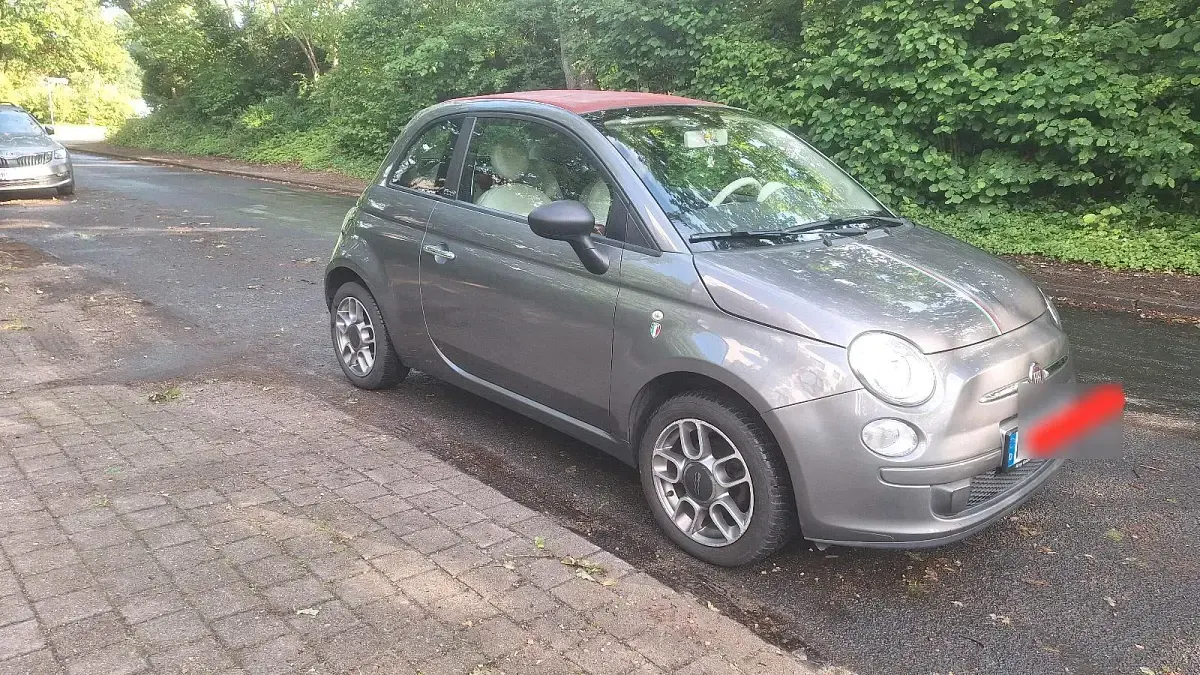 Gebraucht Fiat 500C 69 PS (50 kW) 2011 Grau Cabrio