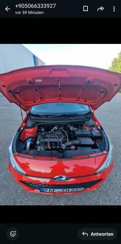 Rot Gebraucht 2020 Hyundai i20 Pure Kleinwagen | 9.000 € (Superpreis) - Bild 1/4