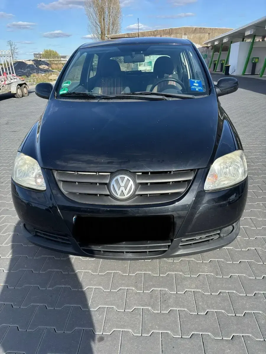 Usata VW Fox 55 CV (40 kW) 2007 Nero Utilitaria
