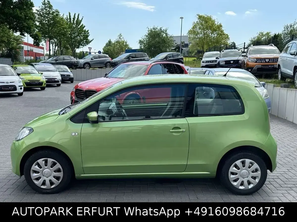 Gebraucht Skoda Citigo Ambition 60 PS (44 kW) 2012 Grün Kleinwagen