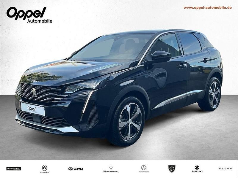 Lackierung schwarz perla nera/metallic klarlack Gebraucht 2023 Peugeot 3008 Allure SUV | 25.990 € (Etwas zu teuer) - Bild 1/3