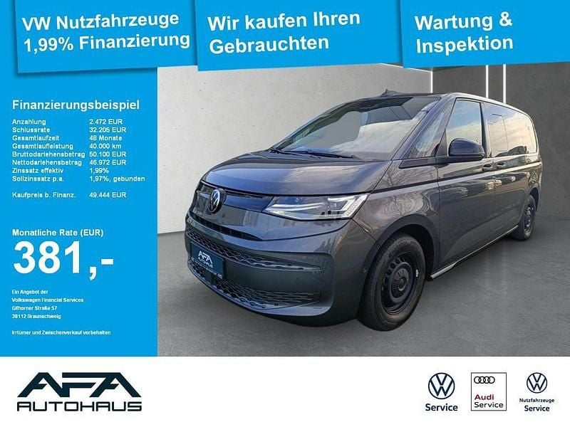 Grau Gebraucht 2024 VW Multivan Basis Van | 49.444 € (Guter Preis) - Bild 1/4