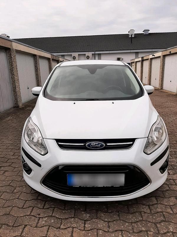 Gebraucht Ford C-MAX Titanium 125 PS (91 kW) 2013 Weiß Van / Kleinbus