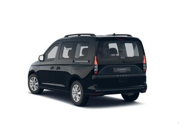Neu VW Caddy Life 116 PS (85 kW) 2025 Schwarz (deep black) Van / Kleinbus