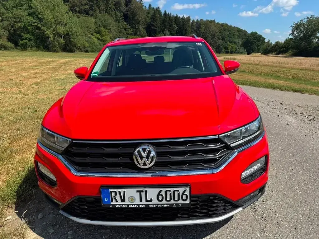 Gebraucht VW T-Roc 116 PS (85 kW) 2018 Rot SUV