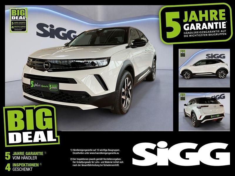 Lack weiss banquise/typ aussen Gebraucht 2024 Opel Mokka Elegance SUV | 18.980 € (Superpreis) - Bild 1/4