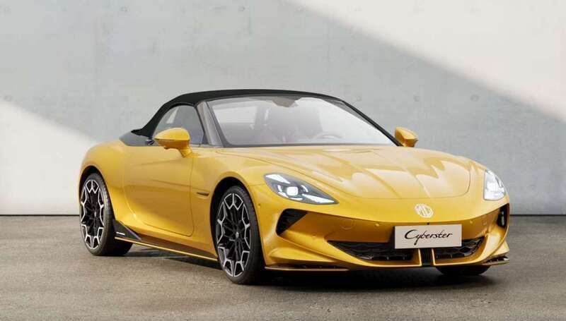 Gelb (inca yellow) Neu 2025 MG Cyberster Cabrio | 61.420 € (Guter Preis) - Bild 1/4
