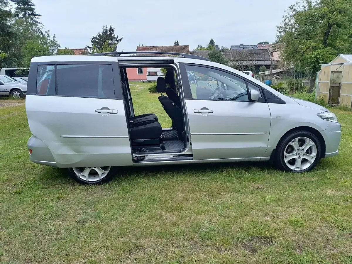 Gebraucht Mazda 5 Exclusive 145 PS (106 kW) 2008 Silber Van / Kleinbus