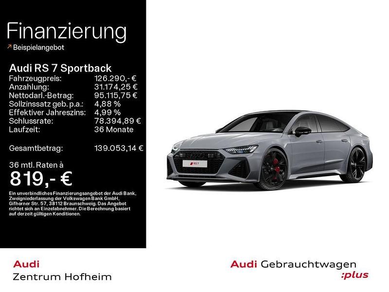 Gebraucht Audi RS7 Sportback Performance 630 PS (463 kW) 2025 Grau Kleinwagen