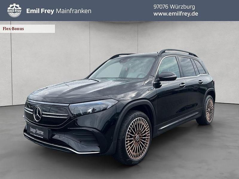 Schwarz Gebraucht 2023 Mercedes EQB300 AMG Edition 1 SUV | 41.655 € (Fairer Preis) - Bild 1/4