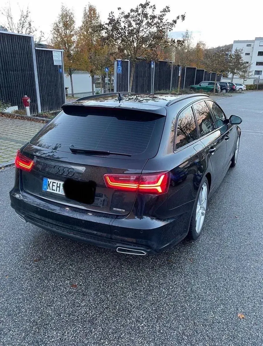 Gebraucht Audi A6 S-Line 218 PS (160 kW) 2015 Schwarz Kombi