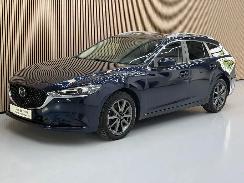 Gebraucht Mazda 6 Center-Line 150 PS (110 kW) 2020 Blau Kombi