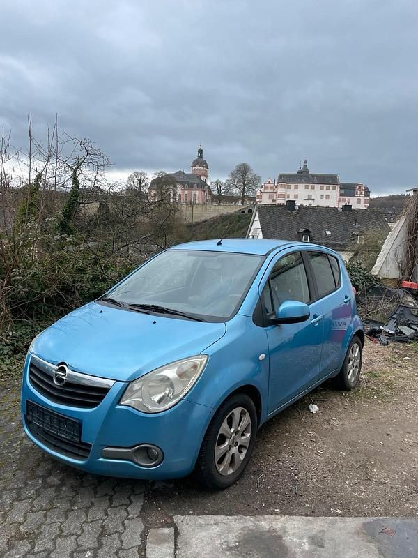 Gebraucht Opel Agila 86 PS (63 kW) 2008 Blau Kleinwagen