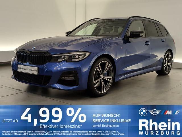 Blau Gebraucht 2021 BMW 330 M Sport Kombi | 37.840 € (Fairer Preis) - Bild 1/4