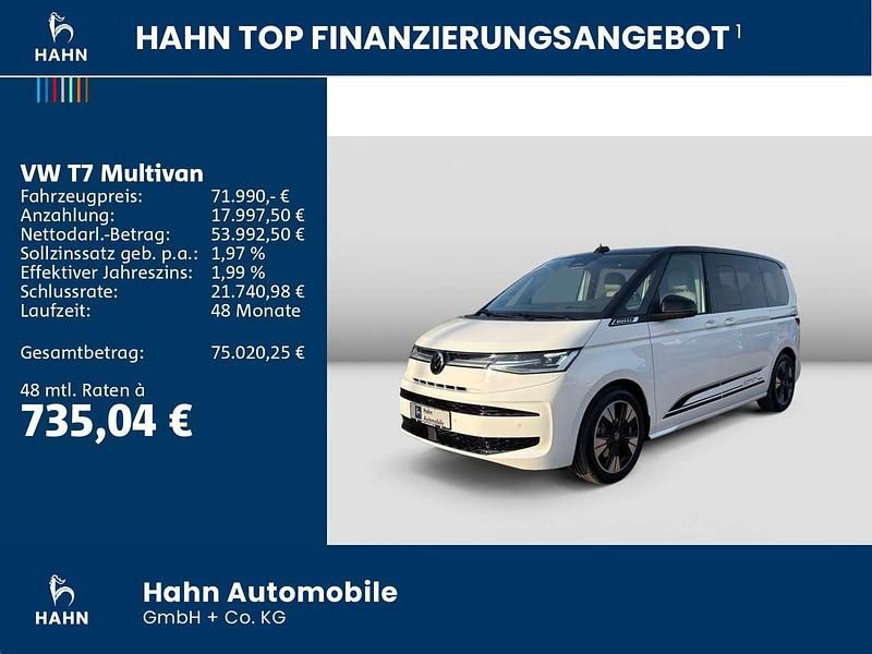 Neu VW Multivan Edition 204 PS (150 kW) 2025 Weiß Van