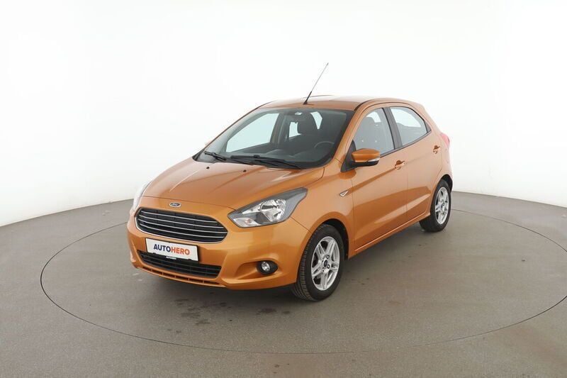 Orange Gebraucht 2018 Ford Ka Plus Cool & Sound Edition Kleinwagen | 9.710 € (Fairer Preis) - Bild 1/4