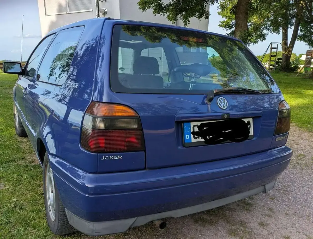 Brugt VW Golf III 60 HK (44 kW) 1997 Blå Sedan