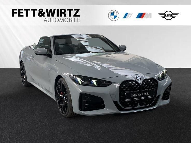 Brooklyn grau metallic Neu 2025 BMW 420 M Sport Cabrio | 62.590 € (Guter Preis) - Bild 1/3