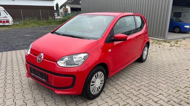 Rot Gebraucht 2014 VW up! move up! Kleinwagen | 3.499 € (Guter Preis) - Bild 1/4