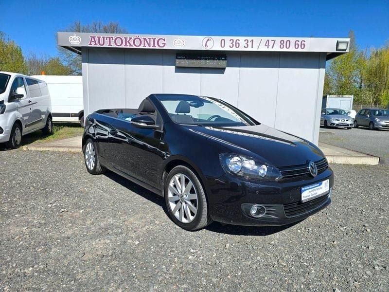 Gebraucht VW Golf Cabriolet Cup 122 PS (89 kW) 2015 Schwarz Cabrio